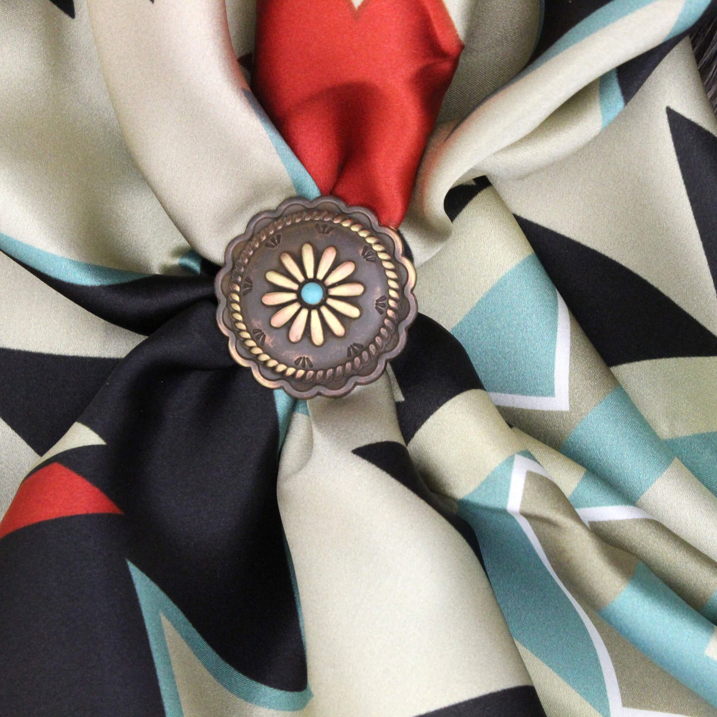 Bronze Beauty Scarf Slide