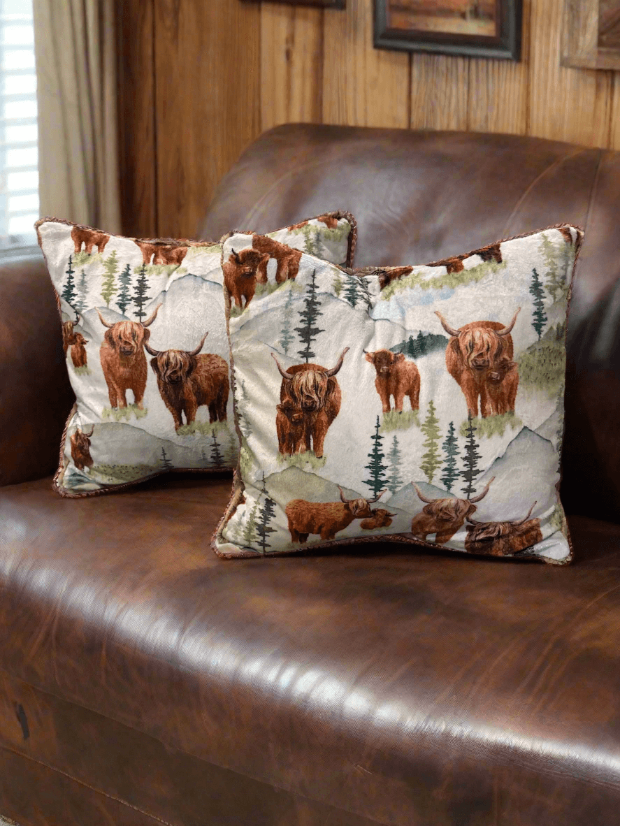 Soft Highlander Accent Pillows