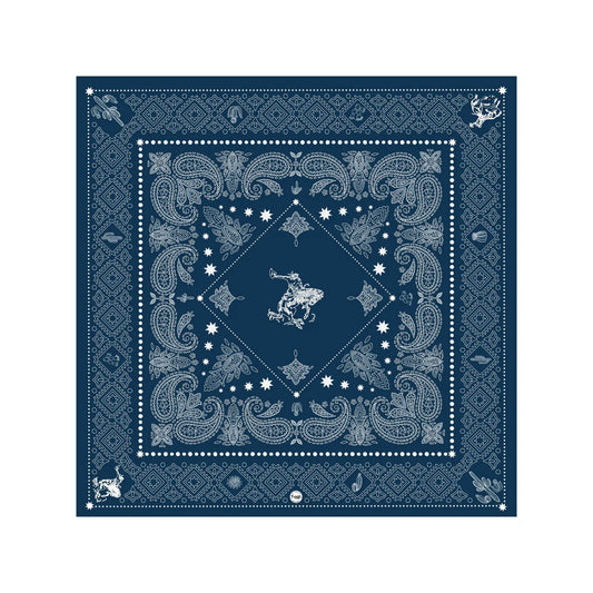 Bandit Western Cowboy Silk Scarf