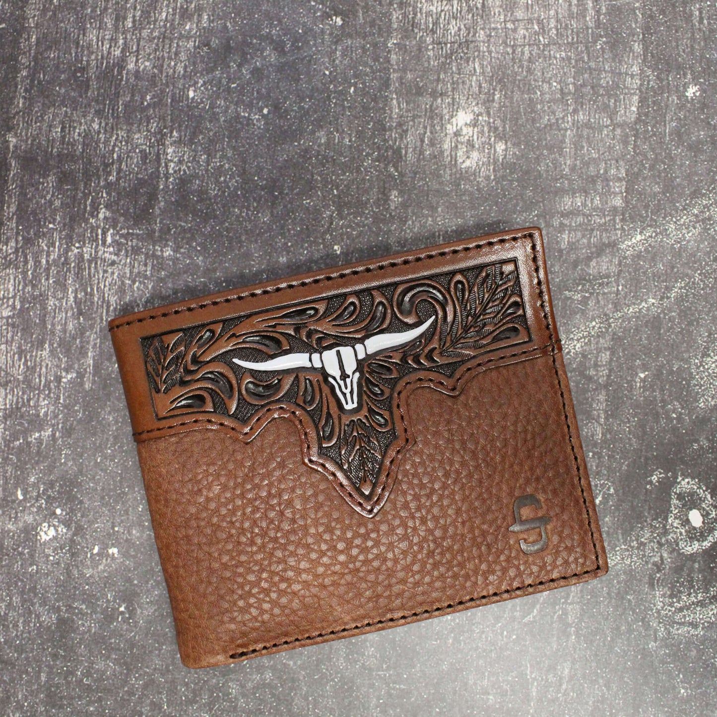 Painted Steer Wallets