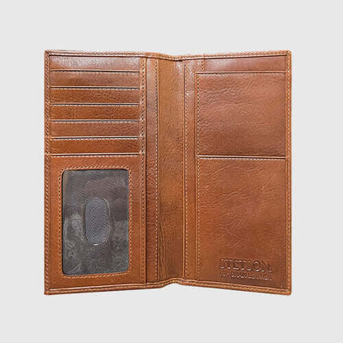 Stetson Weave Men's Western Leather Wallet