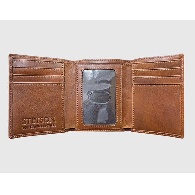 Stetson Weave Men's Western Leather Wallet